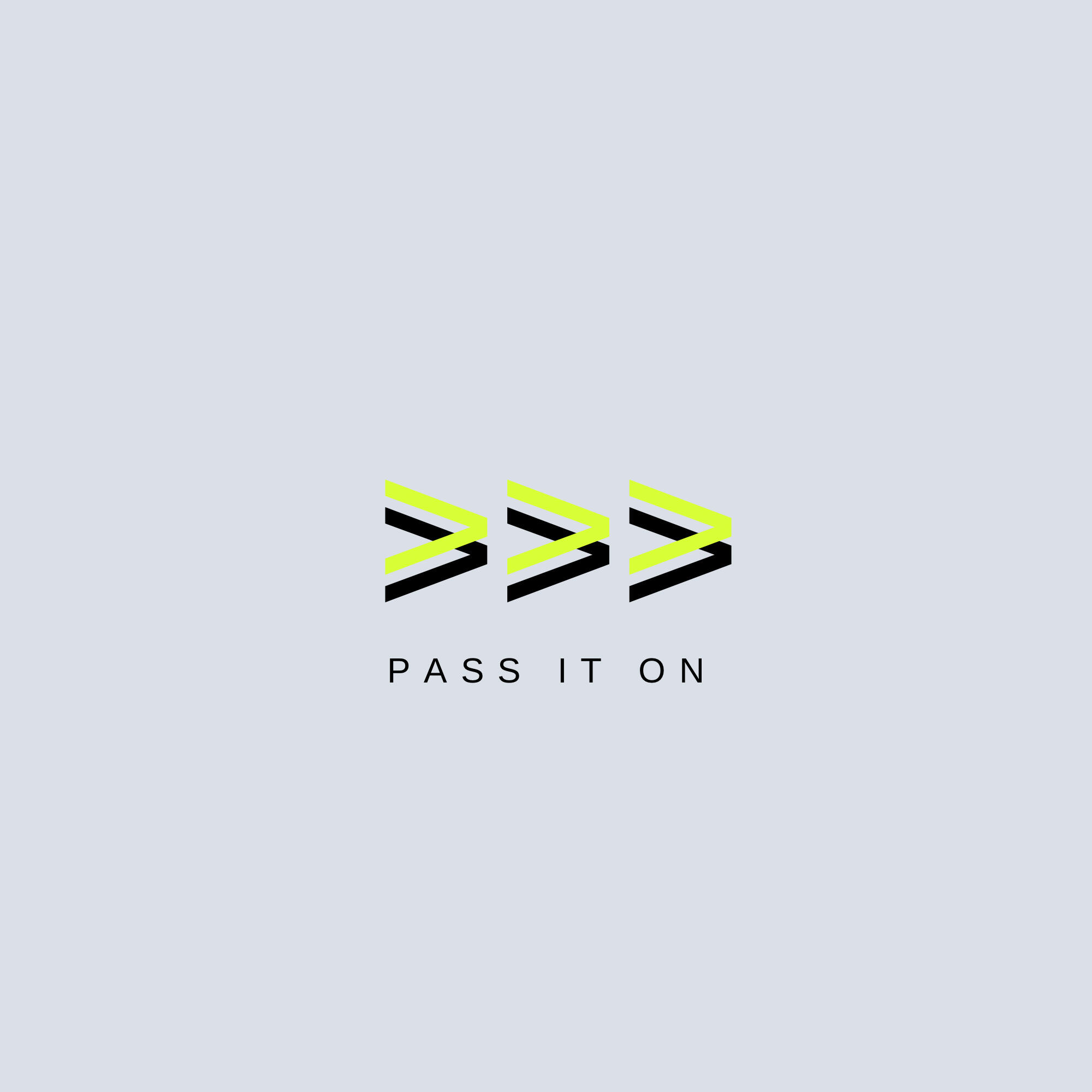 PASS IT ON logo
